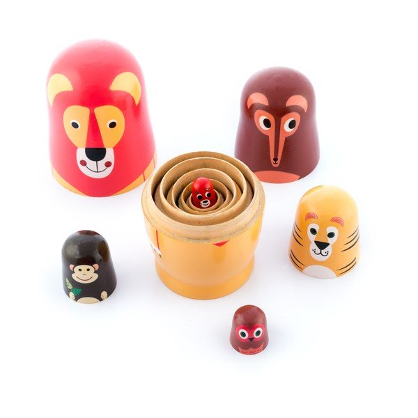 Fa, álllatos matryoshka babák - InnovaGoods-image-3