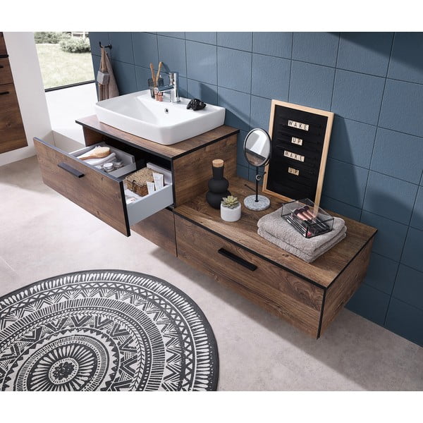 Barna munkalap tölgyfa dekorral 73x45 cm Set 374 - Pelipal-image-2