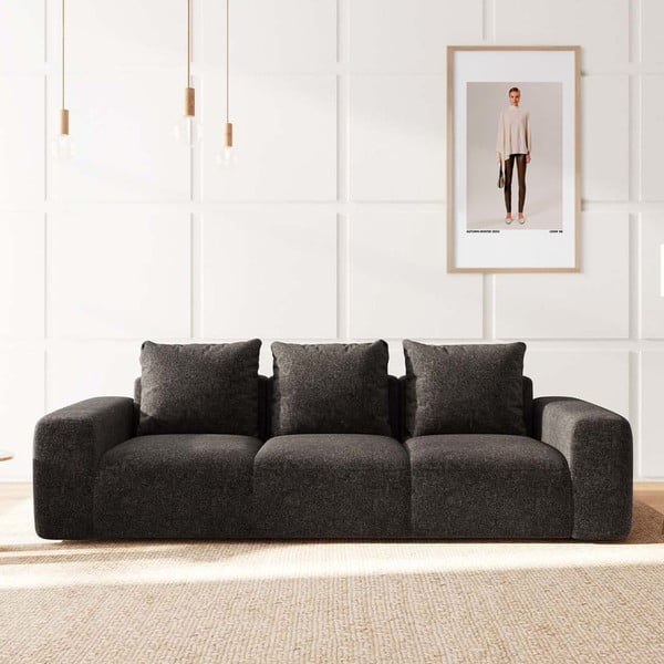 Antracitszürke kanapé 287 cm Monce – Rodier-image-1
