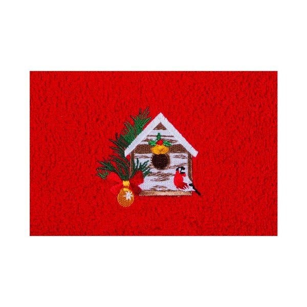 Christmas Chalet Red fürdőlepedő, 30 x 50 cm - Kate Louise-image-1