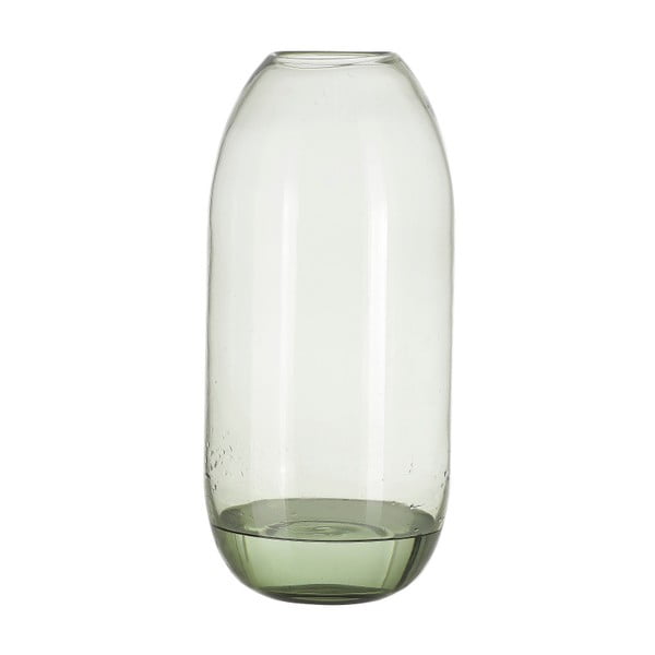 Hedge zöld üveg váza, magasság 38 cm - A Simple Mess