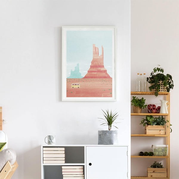 Poszter 30x40 cm Monument Valley - Travelposter-image-3