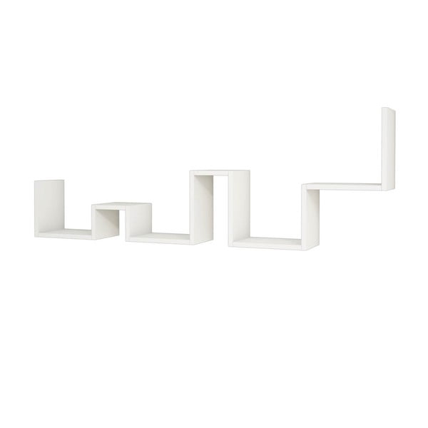 Ladder fehér falipolc, szélesség 154,6 cm