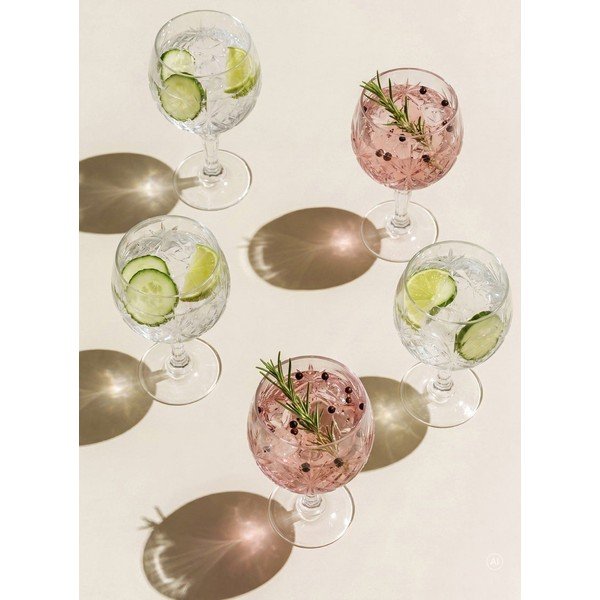 Gines pohár szett 4 db-os 650 ml Melodia – Lyngby Glas-image-1