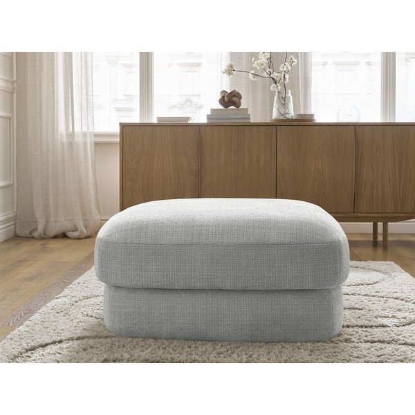 Világosszürke zsenília lábtartó Leonore – Bobochic Paris-image-3