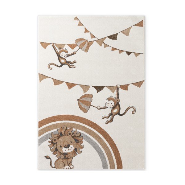 Krémszínű gyerek szőnyeg 160x230 cm Roar like a Lion Rainbow Party – Villeroy&Boch