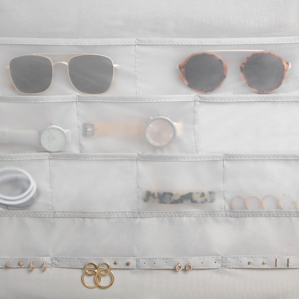 Függő műanyag gardrób rendszerező – Rayen-image-3