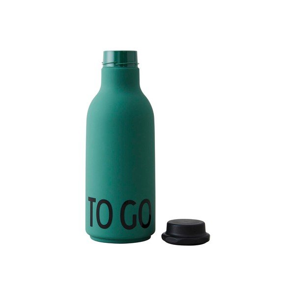 To Go zöld vizes palack, 500 ml - Design Letters-image-2