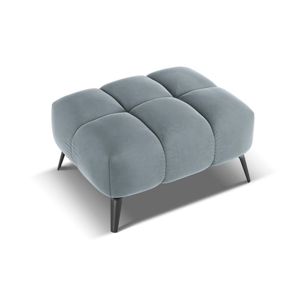 Világoskék bársony lábtartó Nalu – Makamii-image-3