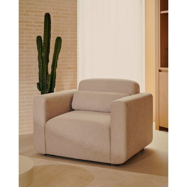 Bézs fotel Neom – Kave Home-image-1