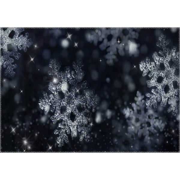 Christmas Period BW Snowflake szőnyeg, 50 x 80 cm - Vitaus