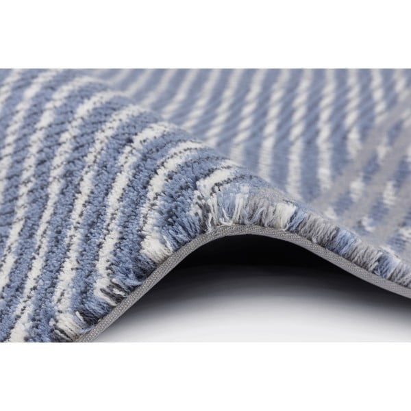 Világoskék gyapjú szőnyeg 160x240 cm Mesh – Agnella-image-2