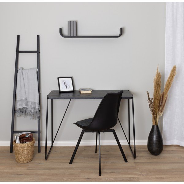 Flower fekete falipolc - Tenzo-image-1