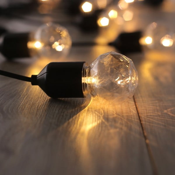 Indrustrial Bulb LED fényfüzér, 10 izzós, hosszúság 8 m - DecoKing-image-1