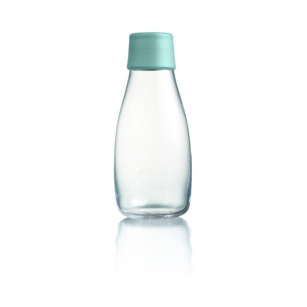 Türkiz üvegpalack élettartam garanciával, 300 ml - ReTap