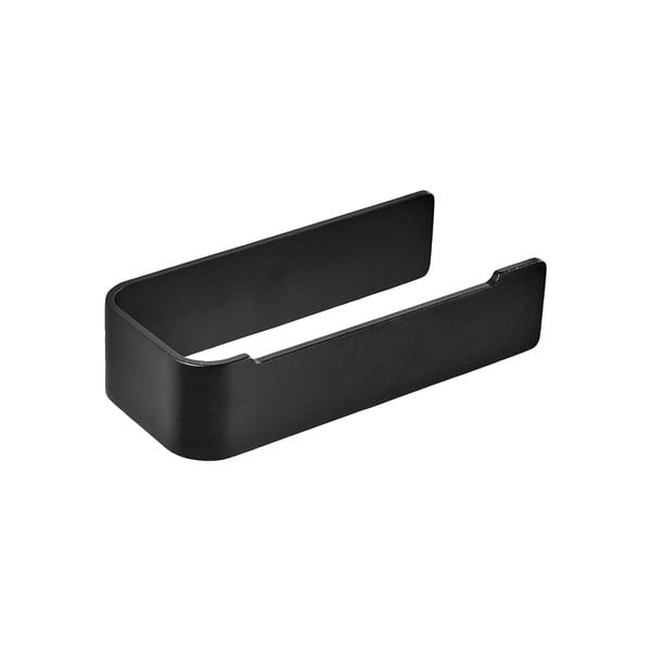 Fekete fali fém WC-papír tartó Ume – Zone-image-2