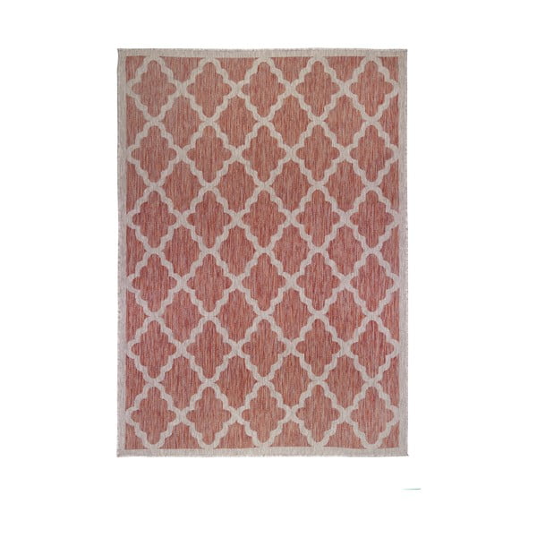 Pauda piros-bézs szőnyeg, 160 x 230 cm - Flair Rugs