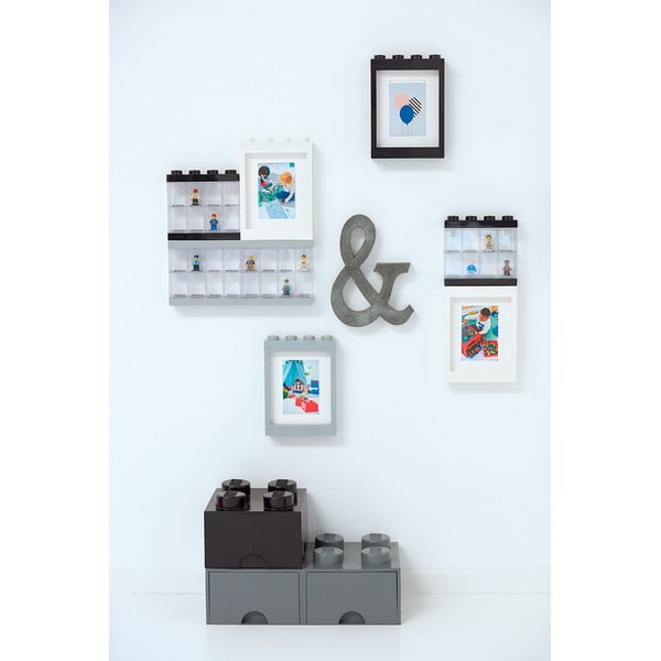 Fekete képkeret, 19,3 x 26,8 cm - LEGO®-image-1