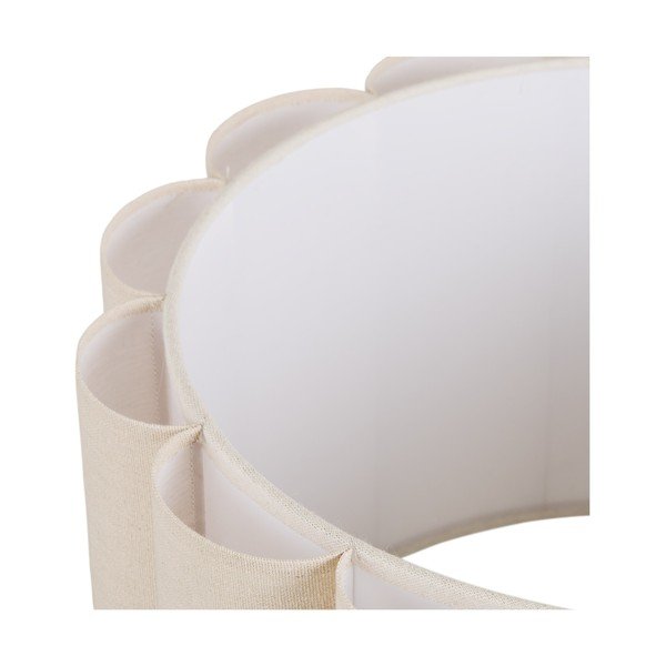 Bézs-ezüstszínű len állólámpa (magasság 150 cm) Wattom – House Nordic-image-4