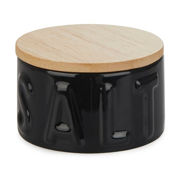 Fekete kerámia sótartó - Balvi-image-2