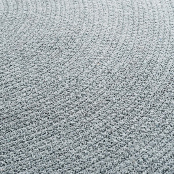 Világosszürke kerek szőnyeg ø 90 cm Pompomparty – douceur d'intérieur-image-2