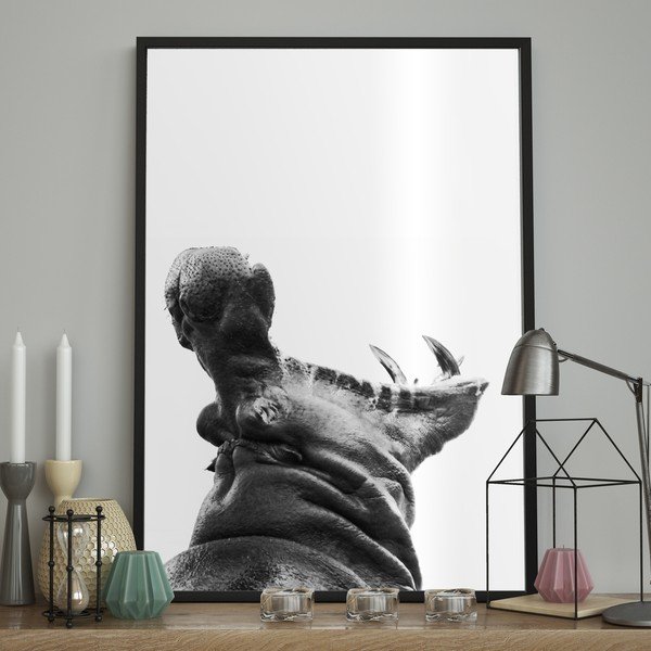 Hippopotamus plakát, 100 x 70 cm - DecoKing-image-1