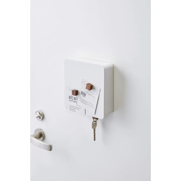 Fali fém kulcstartó szekrény Tower – YAMAZAKI-image-3