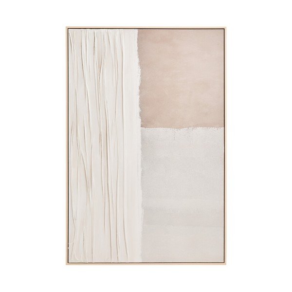Keretezett-vászon kép 83x123 cm Astratto – Premier Housewares