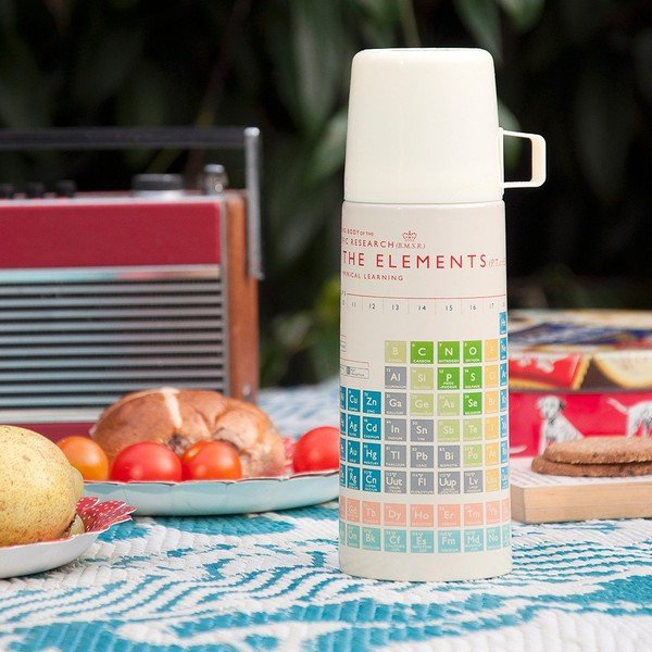 Krémszínű gyerek termosz 350 ml Periodic Table – Rex London-image-2