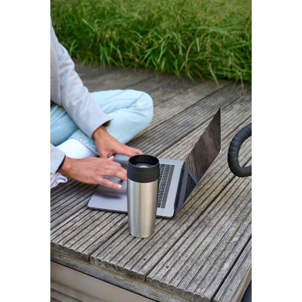 Ezüstszínű utazóbögre 360 ml – Tefal-image-1