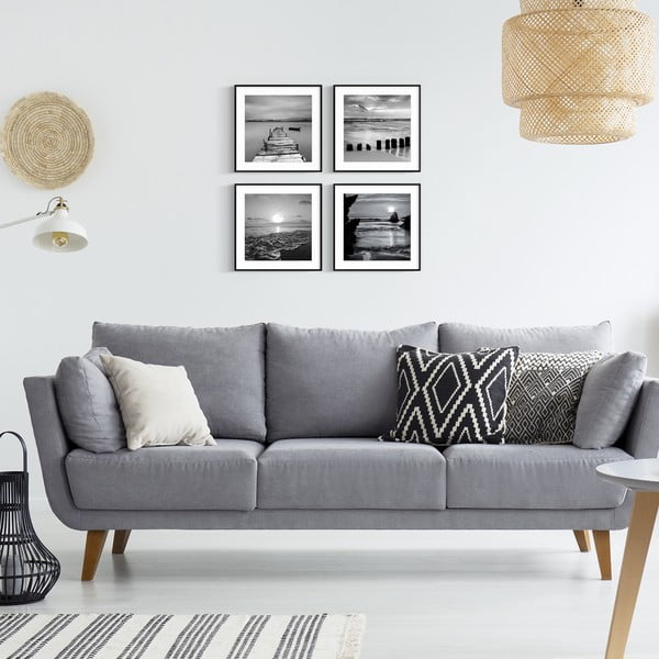 Kép szett 4 db-os 30x30 cm Silence by the Water-image-1