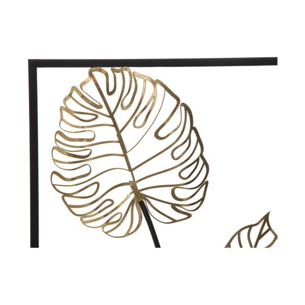 Luxy -A- levél motívumos fali fémdekoráció, 31 x 90 cm - Mauro Ferretti-image-4