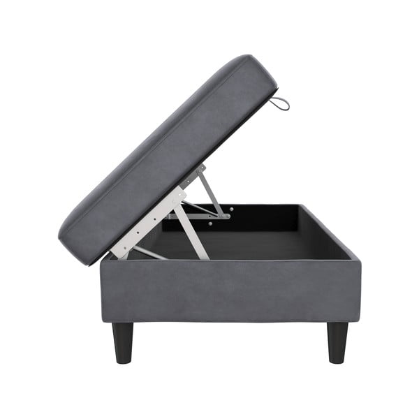 Szürke bársony lábtartó Hartford – Støraa-image-3