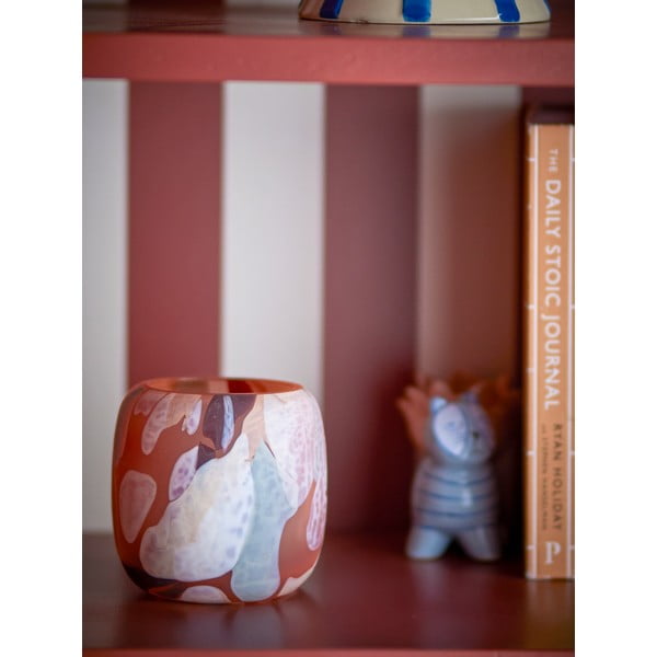 Üveg gyertyatartó teamécseshez Karan – Bloomingville-image-2