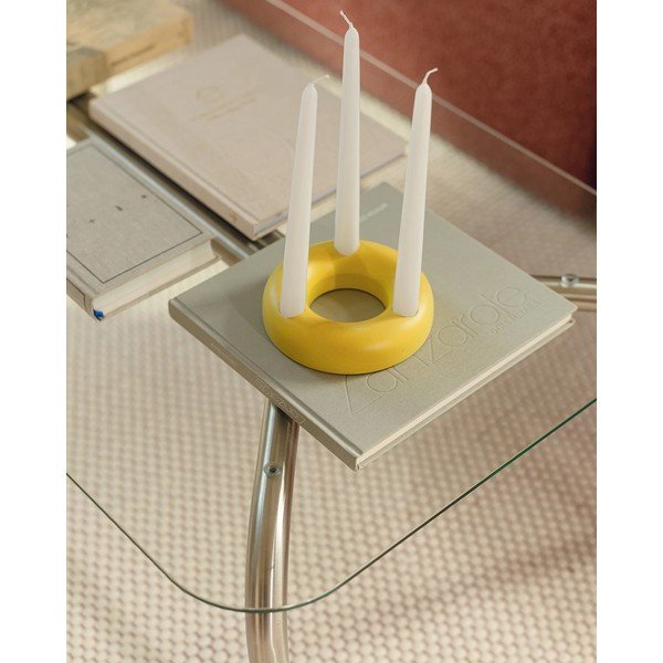 Ezüstszínű dohányzóasztal üveg asztallappal 60x110 cm Uku – noo.ma-image-2