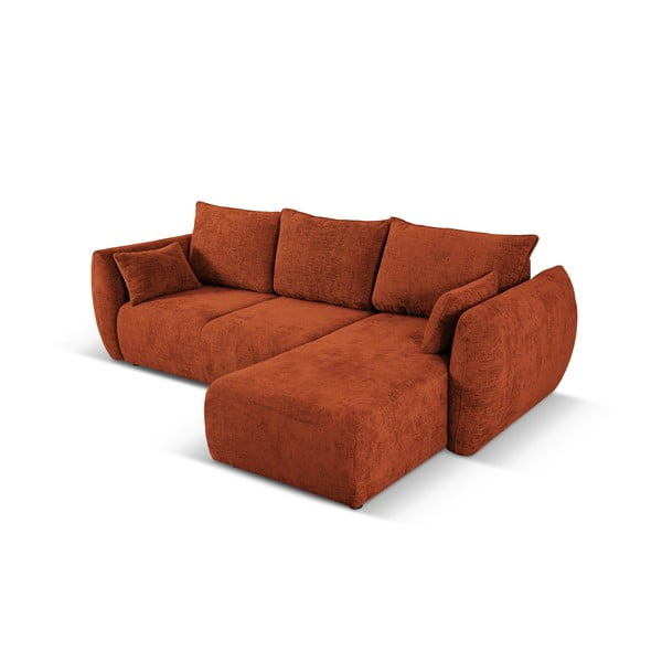 Narancssárga sarokkanapé (jobb oldali) Matera – Cosmopolitan Design-image-4