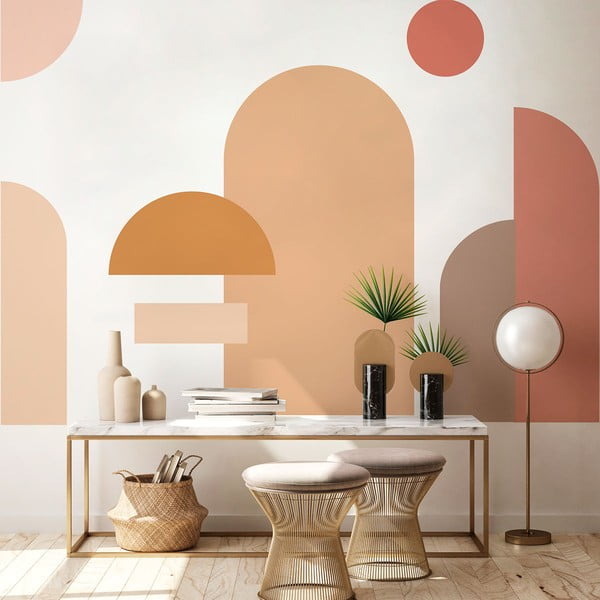 Matrica falra 120x250 cm Abstract Sunset – Ambiance-image-3