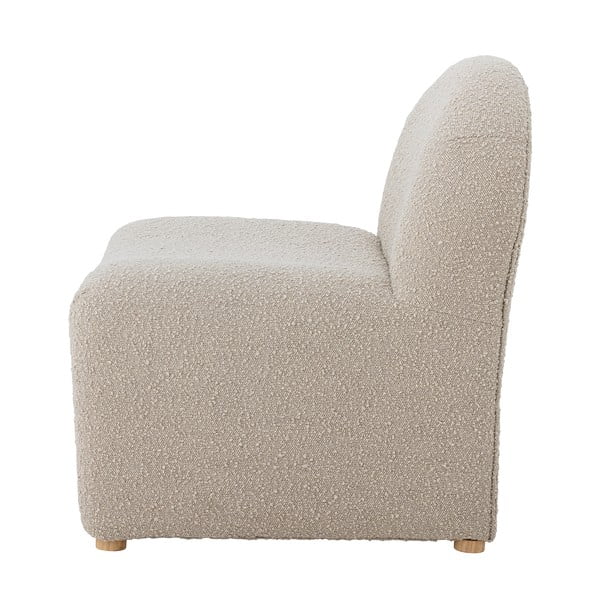 Krémszínű buklé fotel Neel – Bloomingville-image-3