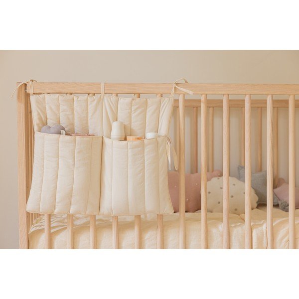 Zsebes tároló kiságyra 40 cm Benjamin Natural – Lorena Canals-image-1