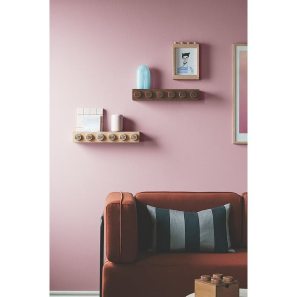 Wood tölgyfa gyerek fali polc - LEGO®-image-1