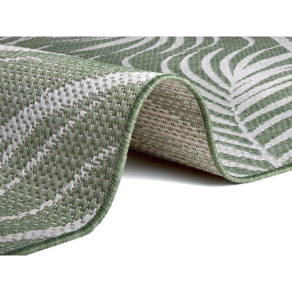 Flora zöld kültéri szőnyeg, 80x150 cm - Ragami-image-2