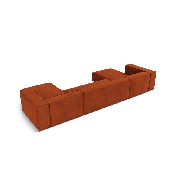 Narancssárga sarokkanapé ("U" alakú) Madame – Windsor & Co Sofas-image-3