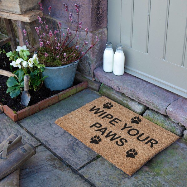 Kókuszrost lábtörlő 40x60 cm Wipe Your Paws – Artsy Doormats-image-3