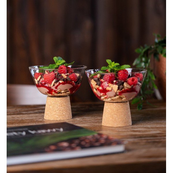 Fagylaltos pohár szett 2 db-os 380 ml Vilagio – Vialli Design-image-1