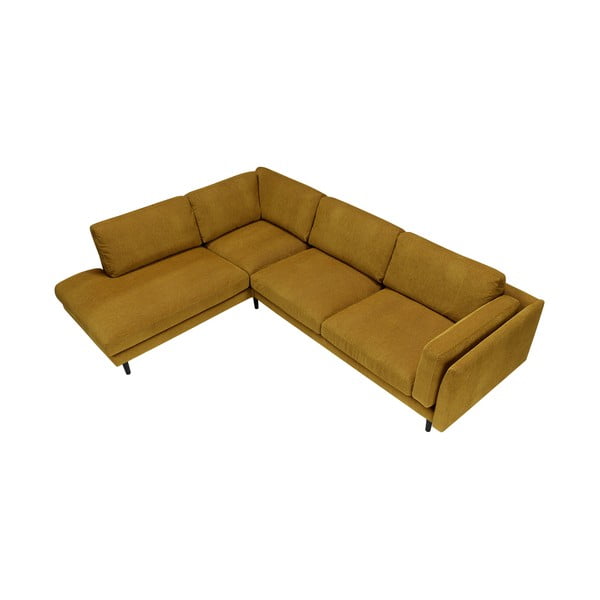 Sötétsárga sarokkanapé Sigge - Sits-image-2