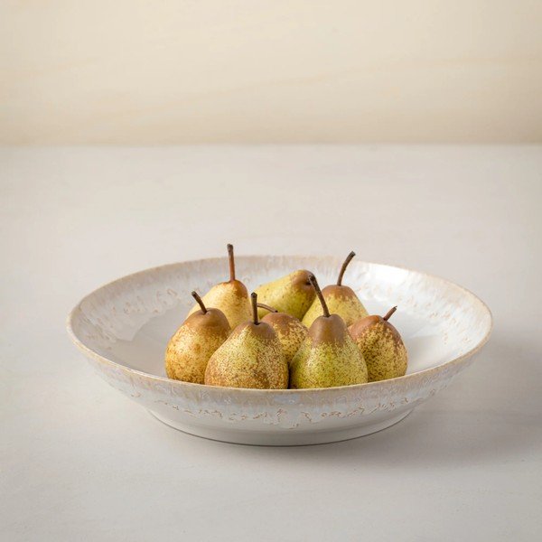 Fehér kőedény tál ø 34 cm Taormina – Casafina-image-1