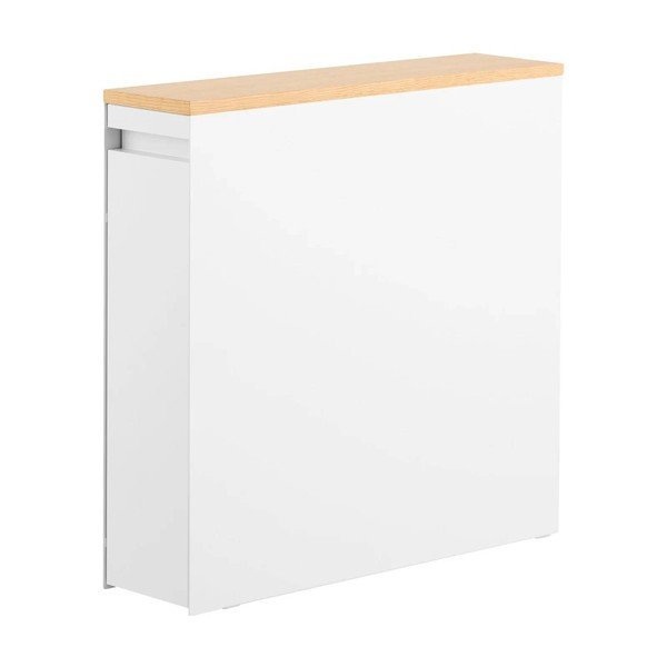 Fehér fém fürdőszobai polcos állvány 14x55 cm Tower – YAMAZAKI