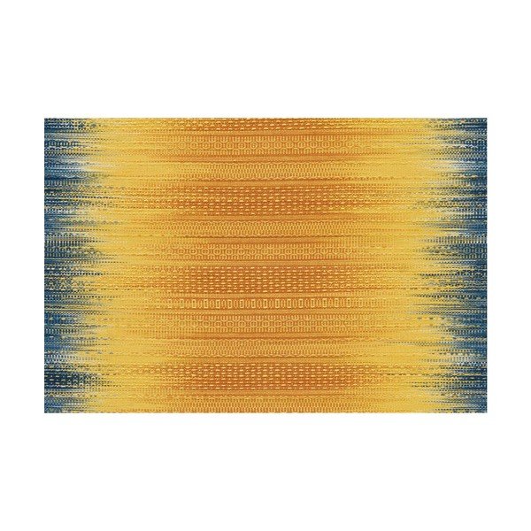 Sunset 8070 kék-sárga kézzel készített szőnyeg, 120 x 180 cm - Arte Espina-image-3