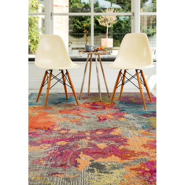 Piros szőnyeg 150x80 cm Colores Cloud - Asiatic Carpets-image-1