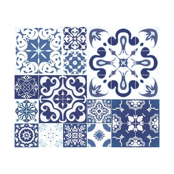 Azulejos Polka 24 db-os matrica szett, 50 x 60 cm - Ambiance-image-2